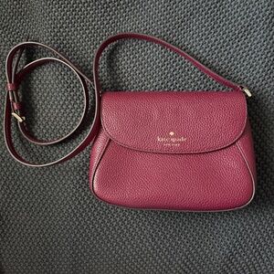 Monica Small Flap Crossbody - Blackberry Preserves [New]